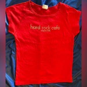 Ladies Hard Rock Cafe Niagara Falls Shirt